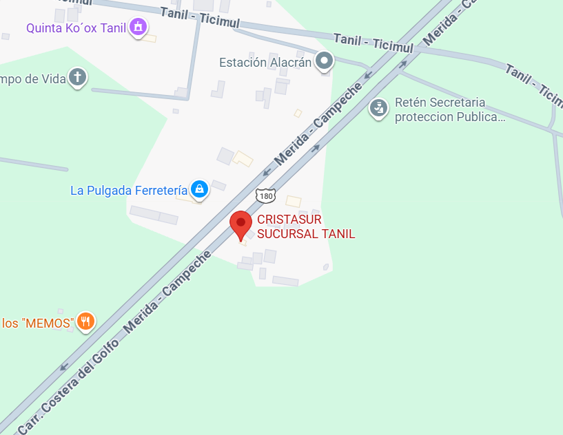 CRISTASUR Sucursal Tanil